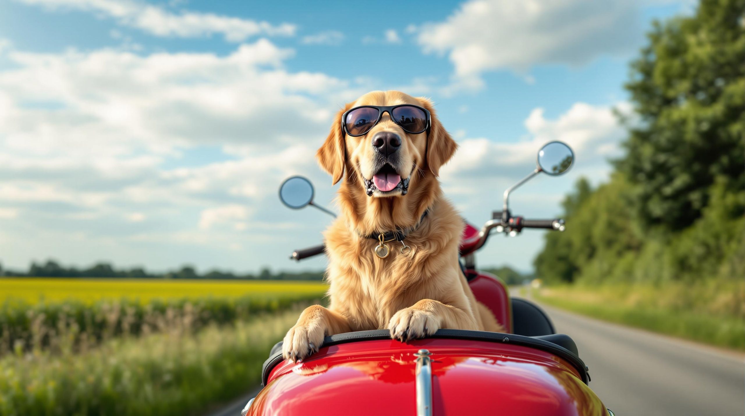 Comment transporter un chien en moto en toute sécurité