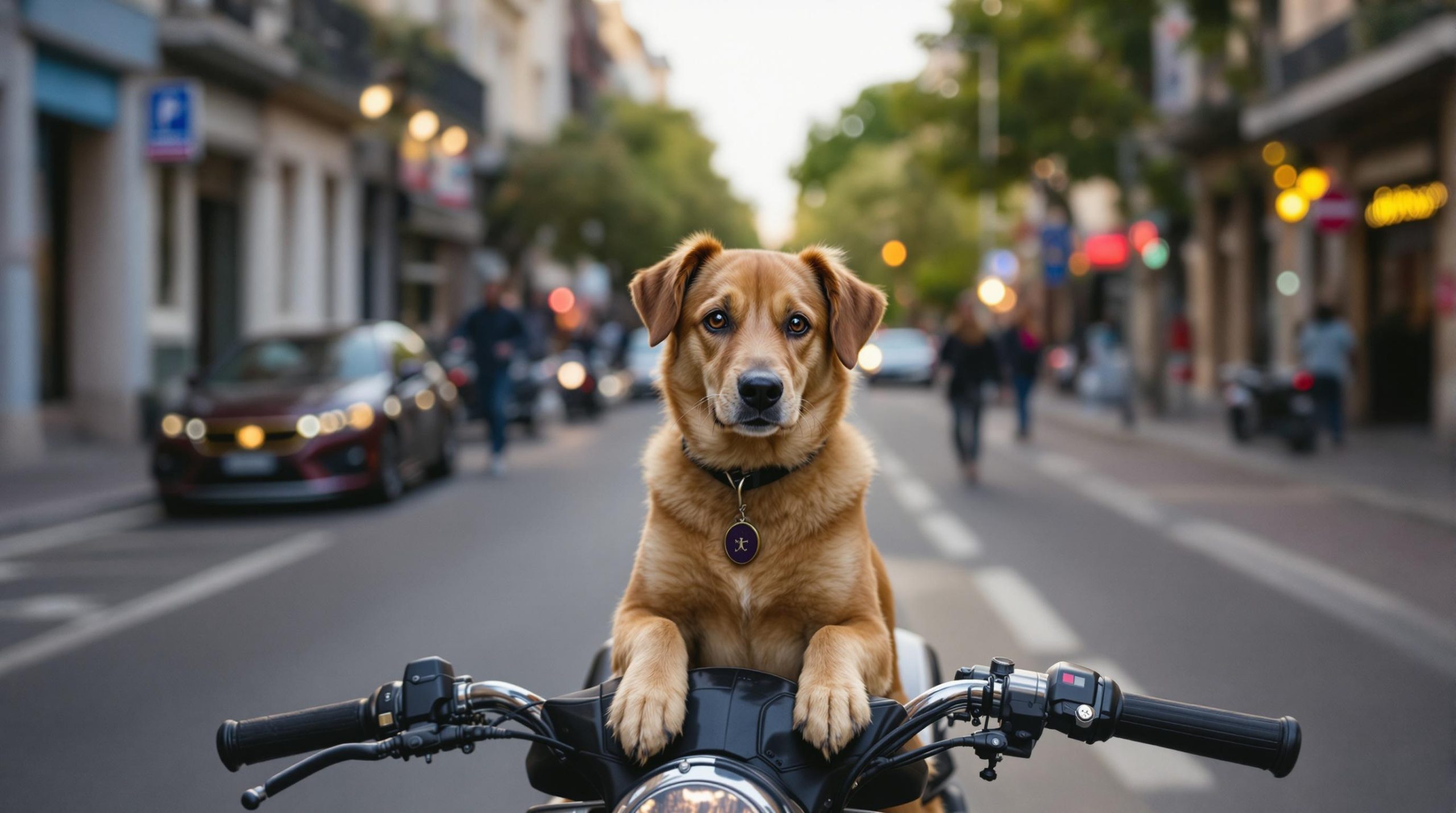 Chien sur moto : conseils pratiques, équipements et réglementation